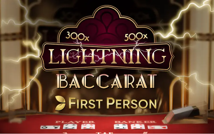 First Person Lightning Baccarat